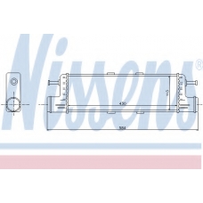 96862 NISSENS Интеркулер