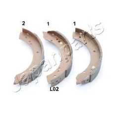 GF-L02AF JAPANPARTS Комплект тормозных колодок