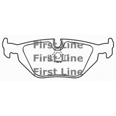 FBP3110 FIRST LINE Комплект тормозных колодок, дисковый тормоз
