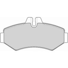 AVR117 ABEX Комплект тормозных колодок, дисковый тормоз