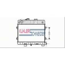 1402301 KUHLER SCHNEIDER Радиатор, охлаждение двигател