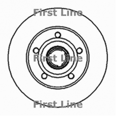 FBD819 FIRST LINE Тормозной диск