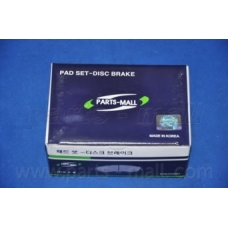 PKC-005 Parts mall Комплект тормозных колодок, дисковый тормоз