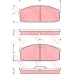 GDB213 TRW Комплект тормозных колодок, дисковый тормоз