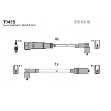 T043B TESLA Комплект проводов зажигания