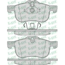 05P952 LPR Комплект тормозных колодок, дисковый тормоз