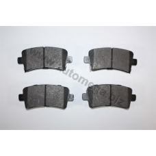 1216050130 AUTOMEGA Комплект тормозных колодок, дисковый тормоз