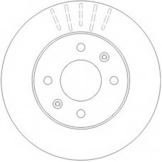 562273BC BENDIX Тормозной диск