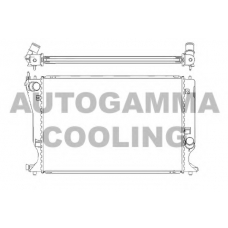 104427 AUTOGAMMA Радиатор, охлаждение двигателя