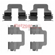Z 1712 METZGER Комплектующие, колодки дискового тормоза