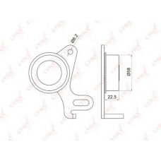 PB-1031 LYNX Ролик ремня грм mitsubishi paj