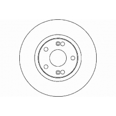 MDC778 MINTEX Тормозной диск