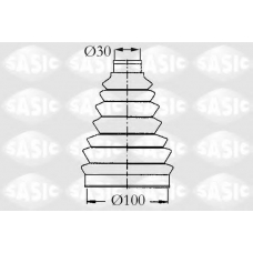 2933983 SASIC Комплект пылника, приводной вал