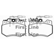 FBP1106 FIRST LINE Комплект тормозных колодок, дисковый тормоз