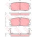 GDB1127 TRW Комплект тормозных колодок, дисковый тормоз