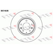 BS7482B FTE Тормозной диск