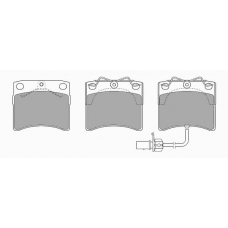 561.2 SIMER Комплект тормозных колодок, дисковый тормоз