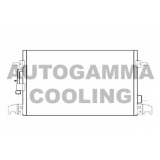 107007 AUTOGAMMA Конденсатор, кондиционер