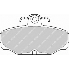 T0610408 RAMEDER Комплект тормозных колодок, дисковый тормоз