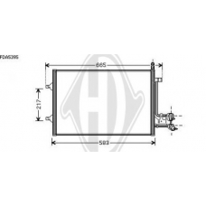 8140402 DIEDERICHS Конденсатор, кондиционер