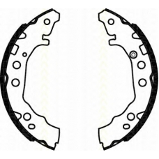 8100 13052 TRISCAN Комплект тормозных колодок