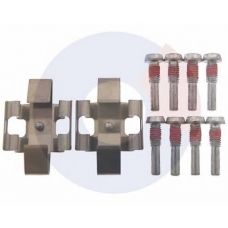 2503 CARRAB BRAKE PARTS Комплектующие, колодки дискового тормоза