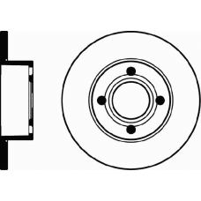 MDC756 MINTEX Тормозной диск