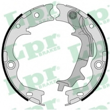 01116 LPR Комплект тормозных колодок