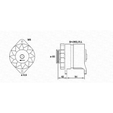 943346054010 MAGNETI MARELLI Генератор