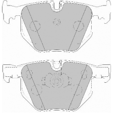 FD7130A NECTO Комплект тормозных колодок, дисковый тормоз