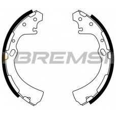 GF0859 BREMSI Комплект тормозных колодок