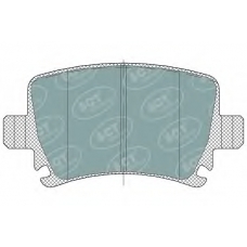 SP 321 PR SCT Комплект тормозных колодок, дисковый тормоз