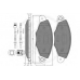 10437 OPTIMAL Комплект тормозных колодок, дисковый тормоз
