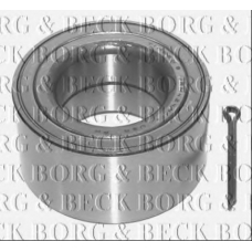 BWK1000 BORG & BECK Комплект подшипника ступицы колеса
