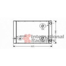 60032268 SCHLIECKMANN Радиатор, охлаждение двигателя