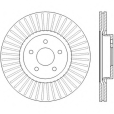 562434BC BENDIX Тормозной диск
