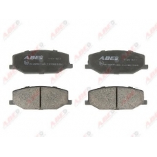 C18003ABE ABE Комплект тормозных колодок, дисковый тормоз