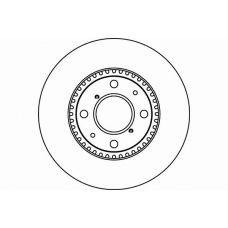 MDC1756 MINTEX Тормозной диск