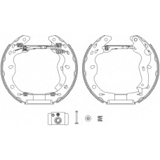 MSP334 MINTEX Комплект тормозных колодок