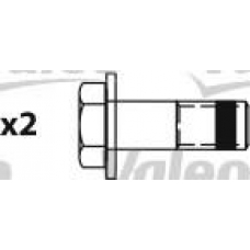 541736 VALEO Комплект тормозных колодок, дисковый тормоз