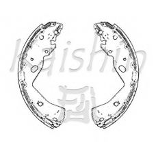 K3413 KAISHIN Комплект тормозных колодок