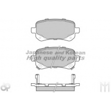 US104259 ASHUKI Комплект тормозных колодок, дисковый тормоз