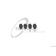 02.35.114 TRUCKTEC AUTOMOTIVE Комплект тормозных колодок, дисковый тормоз