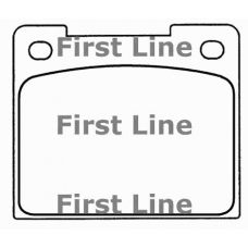 FBP1509 FIRST LINE Комплект тормозных колодок, дисковый тормоз