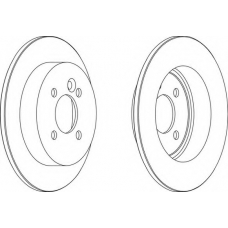 WGR1128-1 WAGNER LOCKHEED Тормозной диск