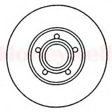 562052B BENDIX Тормозной диск