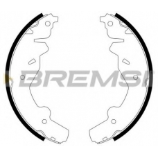 GF0763 BREMSI Комплект тормозных колодок