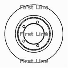 FBD475 FIRST LINE Тормозной диск