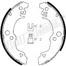 1040.121 fri.tech. Комплект тормозных колодок