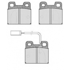 098.2 RAICAM Комплект тормозных колодок, дисковый тормоз